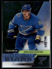 2020-21 Upper Deck Synergy Exceptional Stars Brayden Schenn #ES-37
