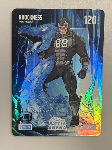 2026 Bo Jackson Battle Arena Foil ICE CHILL-90 Brockness Brock Bowers RC SSP