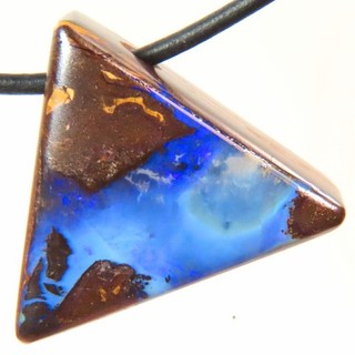 78.6c AUSSIE QUEENSLAND SURF BOULDER OPAL SIDE DRILLED PENDANT OCA18901