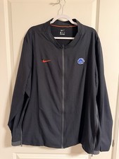 Boise State Broncos Men’s Full Zip Nike Size XXL/TTG Golf Jacket Zip Sides Black