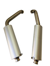 ENDSCHALLDÄMPFER DUCATI 996 S Termignoni 2001 Neu 57410391H 57310391H