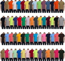 SOCKS'NBULK 60 Pack of Bulk Mens Cotton Crew Tshirts, Assorted Sleeve Tee Shirts