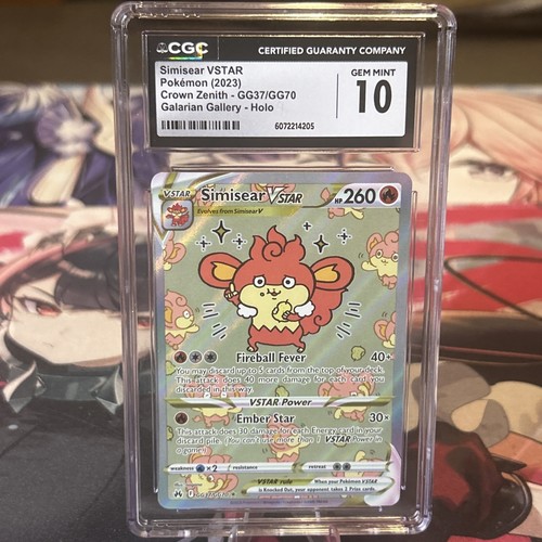 Simisear VSTAR graded CGC 10 for sale on eBay