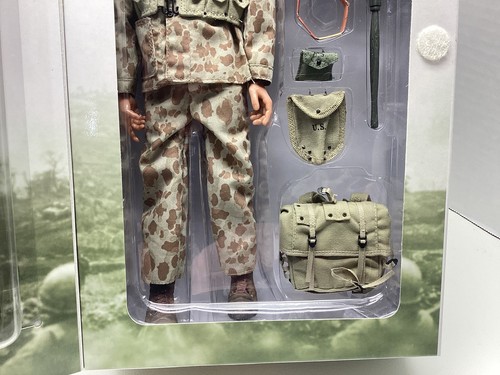 WWII DRAGON USA USMC CECCHINO 2° MARINES PRIVATO ALAN TARAWA 1943 1/6 NUOVO CON SCATOLA - Foto 5 di 12
