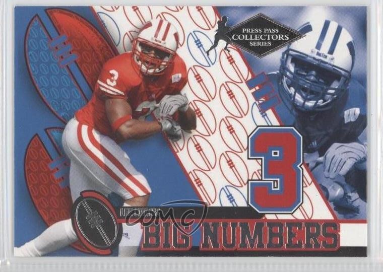 2004 Press Pass Big Numbers Collectors Series Lee Evans #BN5 Rookie RC 0a1