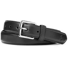 Polo Ralph Lauren Men's Full-Grain Leather Dress Belt Size 42