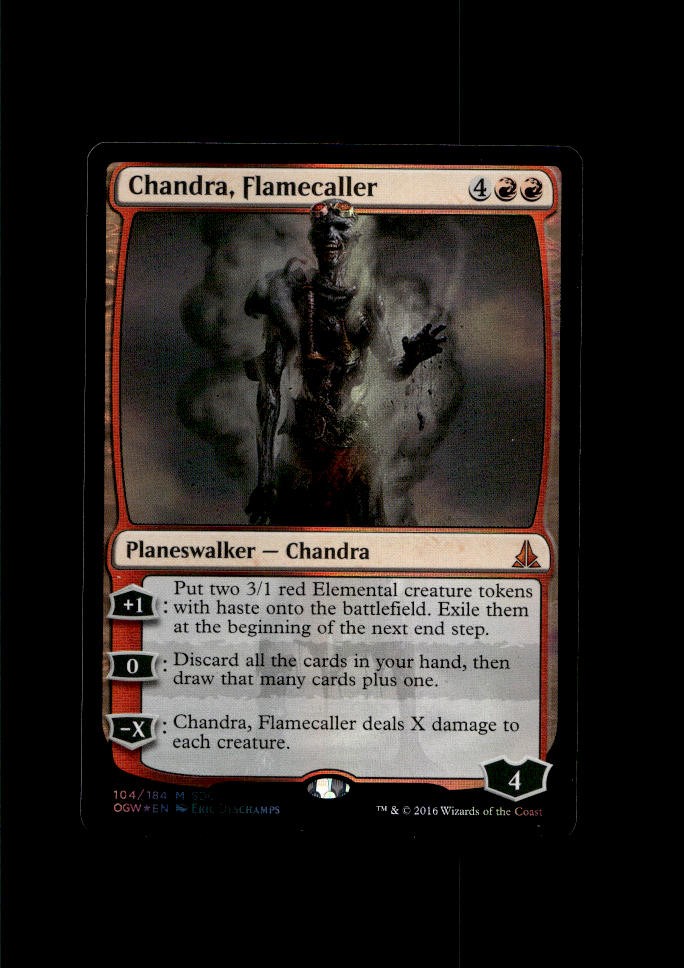 Media Promos #104 Chandra, Flamecaller (SDCC 2016 Exclusive) Foil