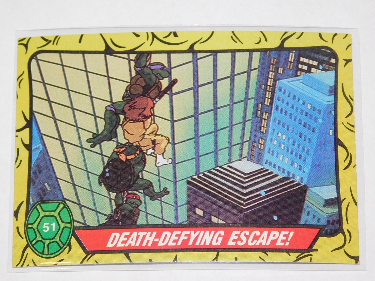 1989 TOPPS TEENAGE MUTANT NINJA TURTLES 
