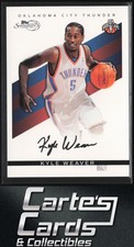 Kyle Weaver 2008-09 Topps Signature #TS-KW Facsimile Black Thunder RC 221/289