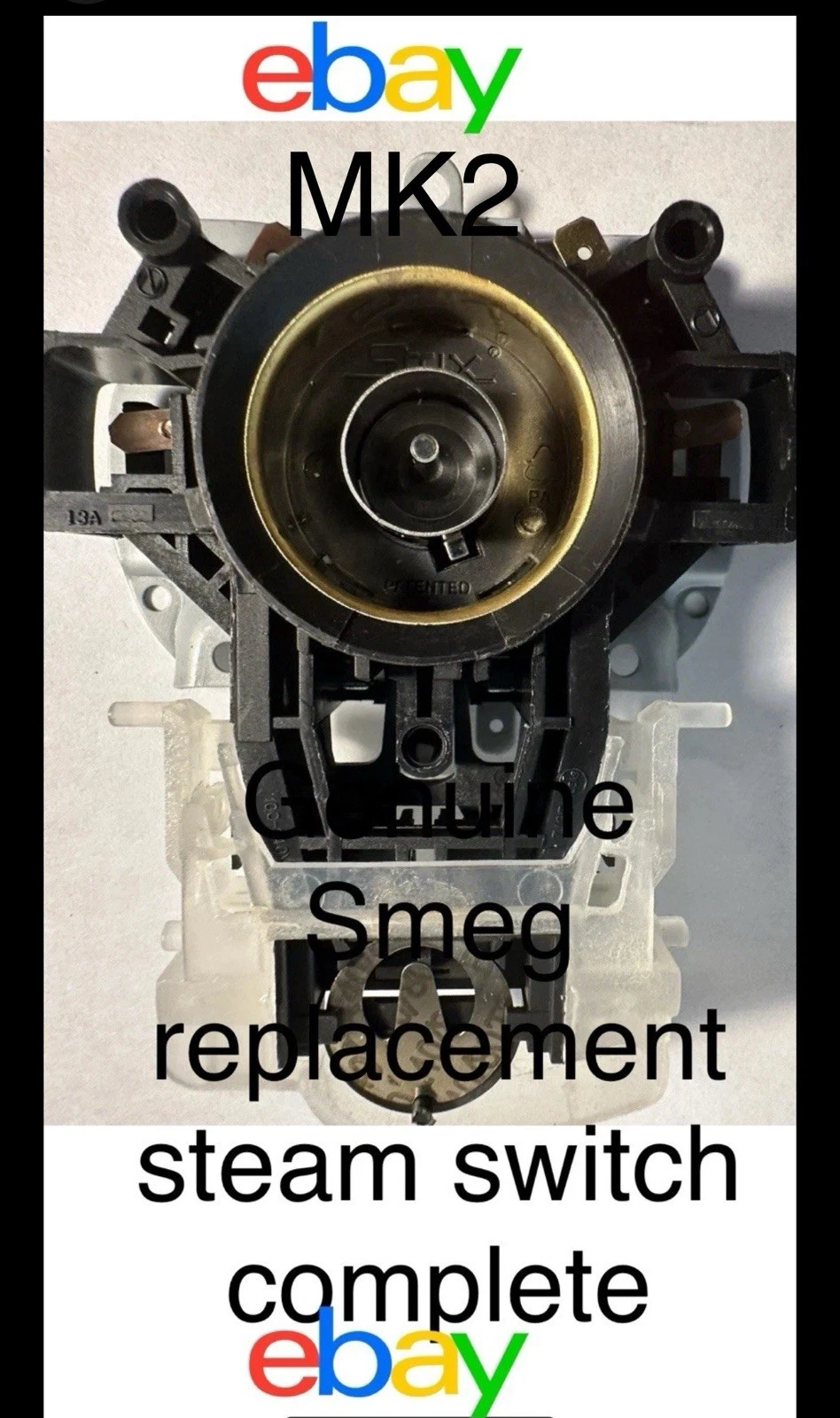 SMEG Kettle Thermostat Steam Switch On/Off Genuine Smeg New KLF03-Spare Parts”