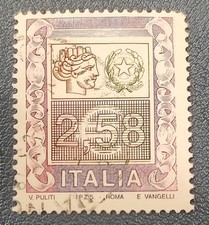 TIMBRE ITALIE ITALIANA ITALIA 1978-1979 HAUT VALEUR