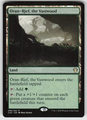 MP-01 Played Oran-Rief, the Vastwood 296 Commander 2020 R