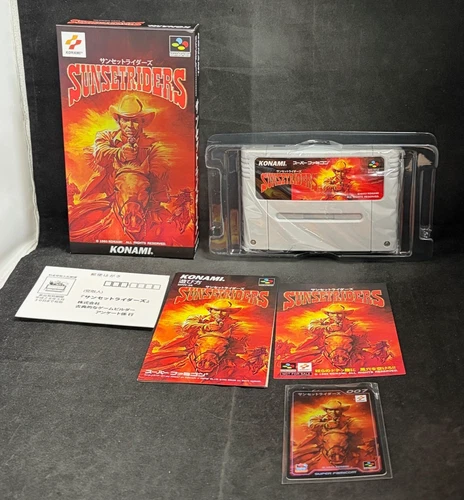 Sunset Riders (Classic Game Builder) (Super Famicom / SFC)  NEW
