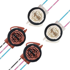 4PCS Turn Signal Socket   Tail Light Socket,3156 3157 Bulb Sockets with Tail Lig