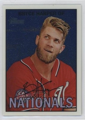 2016 Topps Heritage Chrome 684/999 Bryce Harper #THC-450 0t2