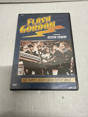 Flash Gordon  The Purple Death From Outer Space DVD Buster Crabbe Sealed**READ