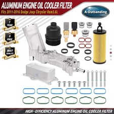 Engine Oil Cooler Filter Housing Fits 11-16 Dodge Jeep Chrysler Ram3.6L US