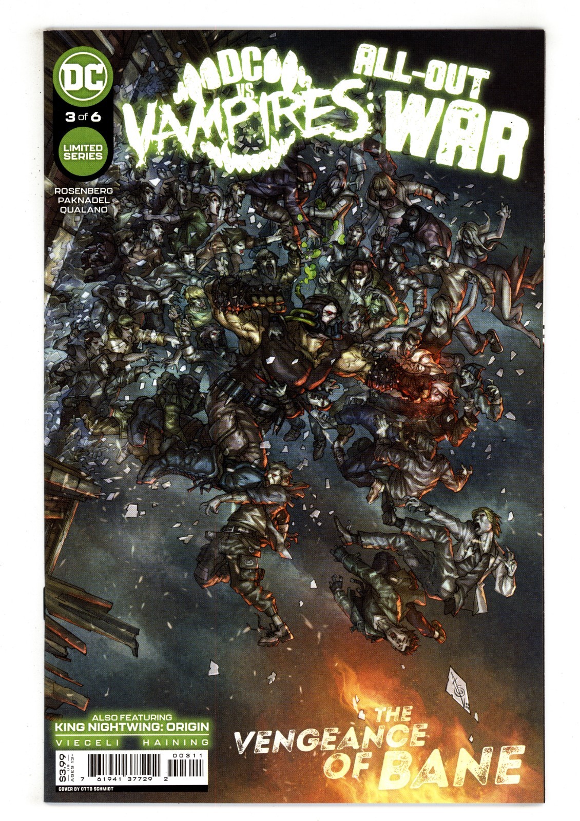 Vampire Red Code DC vs. Vampires: All-Out War #3 NM 9.4 2022 Alan Quah Cover | eBay