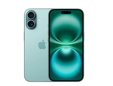 B-Ware Apple iPhone 16 5G 128 GB Blaugrün Dual SIM Smartphone Handy