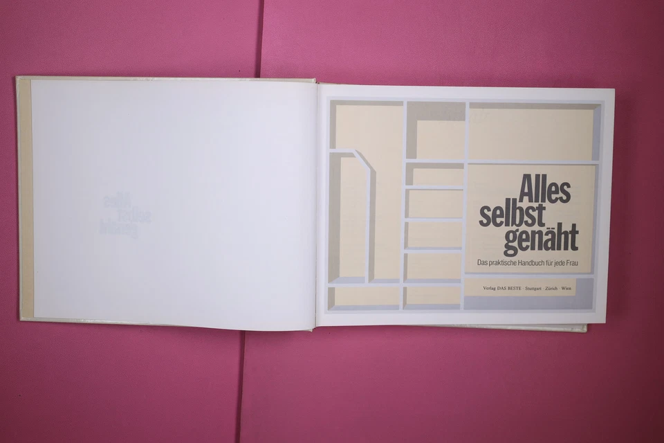 235529 Monika Blaeser ALLES SELBST GENÄHT d. prakt. Handbuch für jede Frau HC - Bild 4 von 4