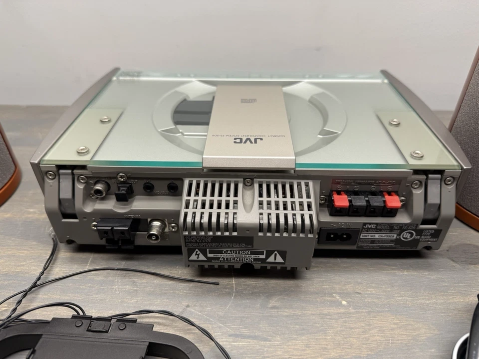 JVC FS-SD9 Compact Component System CD Player Radio No Remote Tested Working! - Image 4 of 4