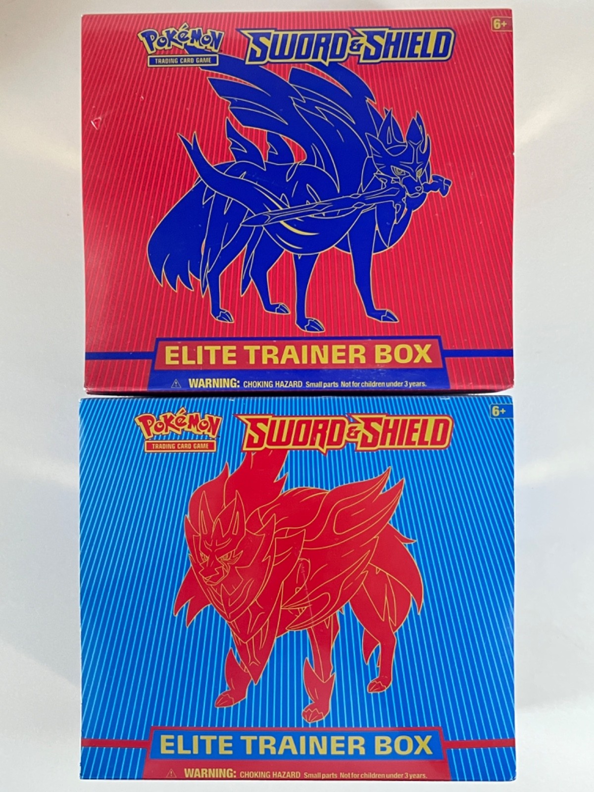 Sword & Shield Elite Trainer Box Set - Both ETB - Factory Sealed Pokemon TCG NM