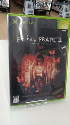 Tecmo Fatal Frame 2 Xbox game Japanese Horror Rebuilt Graphics Used