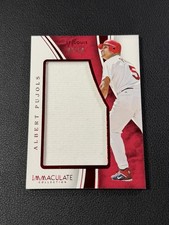 2016 Panini Immaculate Collection Standard Jumbo Patch Albert Pujols /10