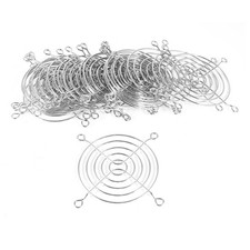Sourcing Map 20 pezzi metallo 80 mm x 80 mm custodia PC ventola dito griglia pellicola protettiva