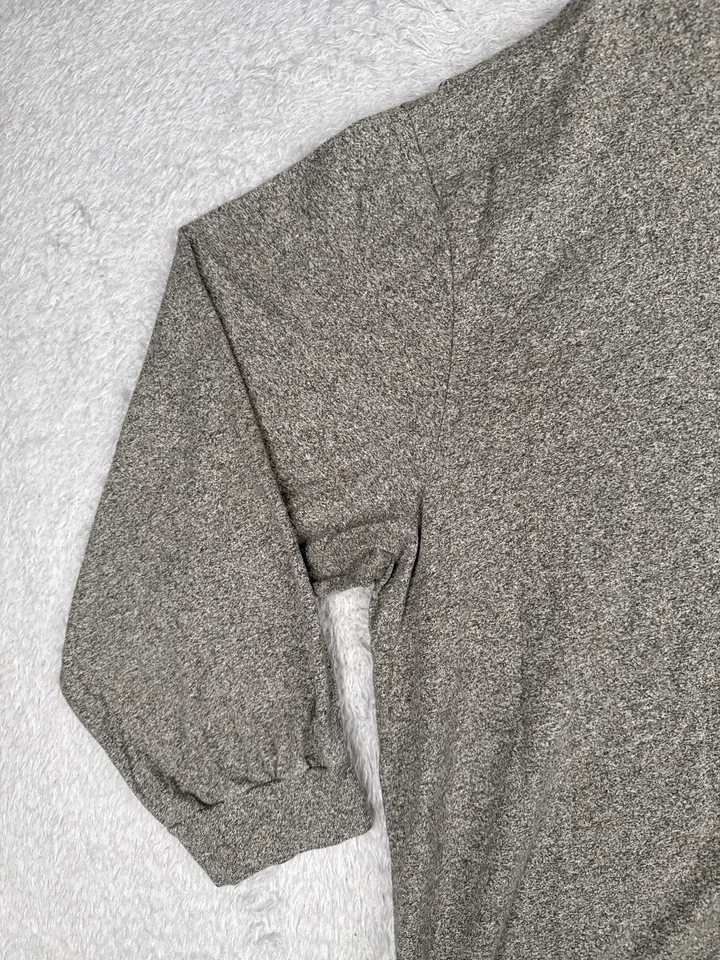 Camisa Polo Ralph Lauren Adulto 3XL XXXL Gris Grande Manga Larga Cuello en V Algodón LEER Foto 3 de 4