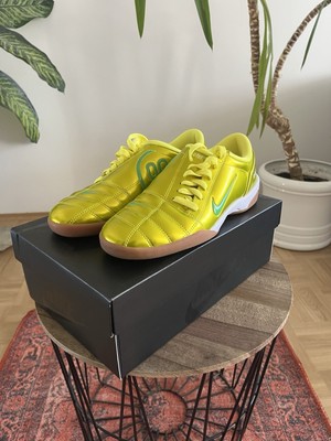 Nike Total 90 3 III SP Indoor Shoes Neon Yellow HJ9351-700 (EU 42 US 8.5) 
