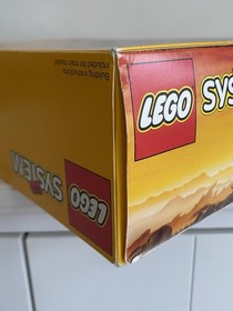 LEGO CASTLE 6082 Fire Breathing Fortress w/ Box Instructions Poster Complete