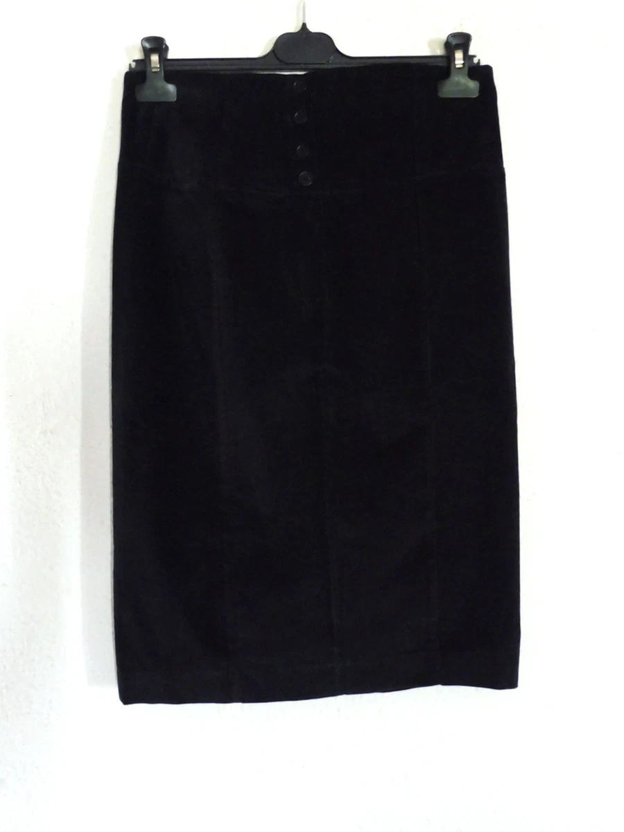 Jupe Noire Maje Taille 0 (34/36) - Style évasé Genou - Occasion Très Bon état