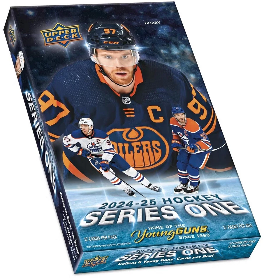 Upper Deck 2024-25 NHL Series One Hockey Box (Hobby)