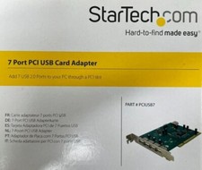 StarTech.com - PCIUSB7 - 7 Port USB 2.0 PCI Interface Card