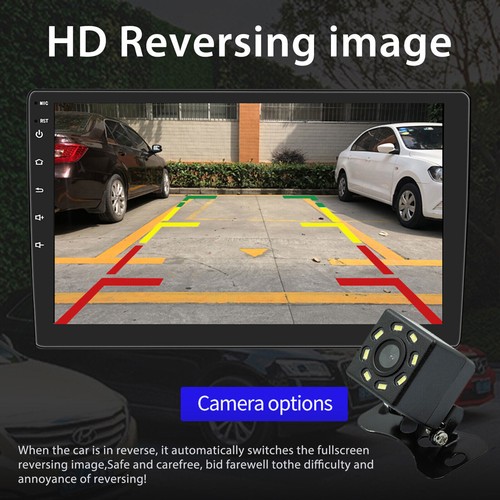 10.1" Android 13 Apple Carplay 4G+64GB Car Stereo Radio GPS Navi WiFi Double Din - Picture 7 of 12