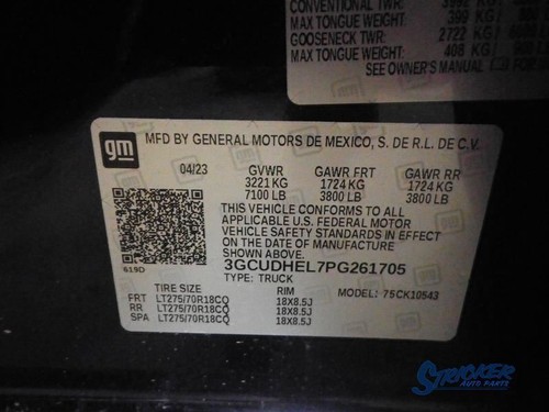 2023 Silverado 1500 ID-13544276 Converter 1172917 - Picture 12 of 12