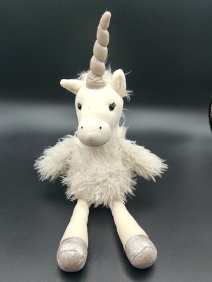 Jellycat Pearl Unicorn Plush White Silver Plush Toy Soft Stuffed Animal | eBay