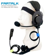 Tactical U94 PTT Headset Mic for Motorola XiR P6600 P6620 DP2400 MTP3250 DEP550