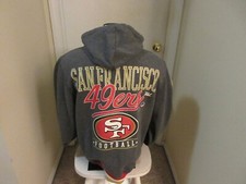 San Francisco 49ers Carl Banks Reversible Jacket New WT
