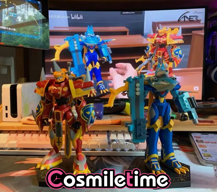 DG mazing Digimon Susanoomon Kaiser Greymon Magna Garurumon Resin