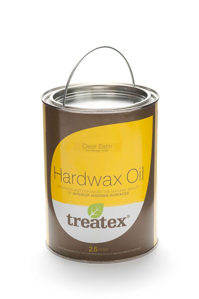 Treatex Hard Wax Oil Ultra Clear Satin 2.5L  For Wood Floors & Interior Wood