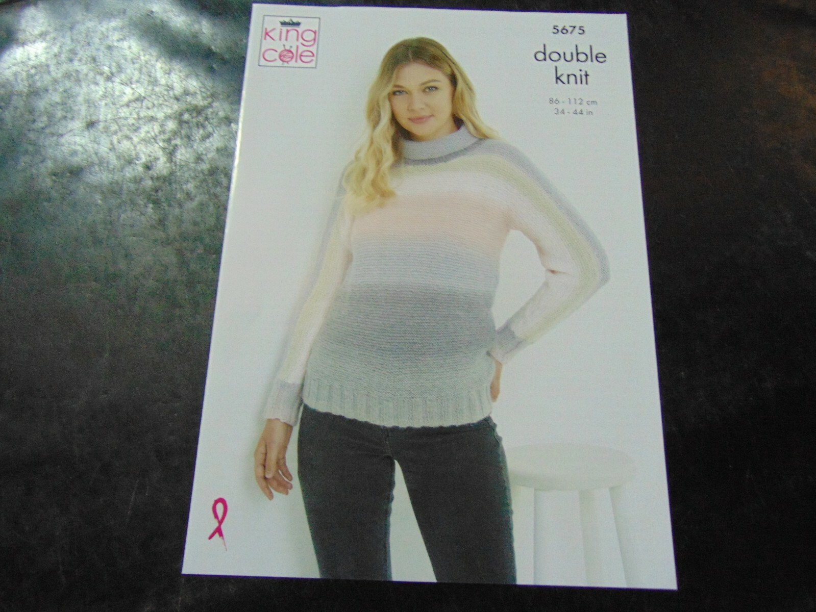 KING COLE DOUBLE KNITTING PATTERN 5675 Cardigan and Sweater
