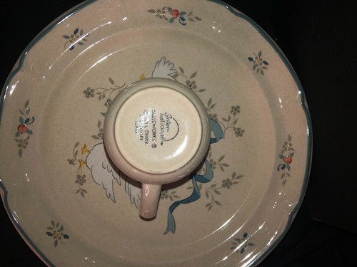 VINTAGE INTERNATIONAL TABLEWORKS "MARMALADE" 6 PC DISH SET for 2 8868 STONEWARE - Picture 8 of 11
