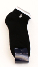 Polo Ralph Lauren Assorted Colors Low Cut Socks 3 in Package Men's 4-10.5 NWT