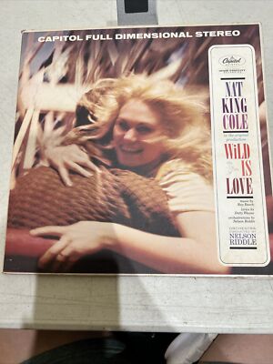 Nat King Cole   Wild Is Love- Vinyl Record LP, Gatefold.