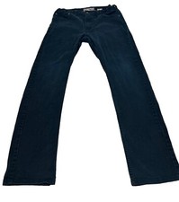 Signature Levi  s Women Jeans Black Tag Size 18R 30X29 Mid Rise Skinny Stretch