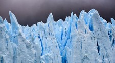 Landscape winter ice Custom Gaming Mat Desk