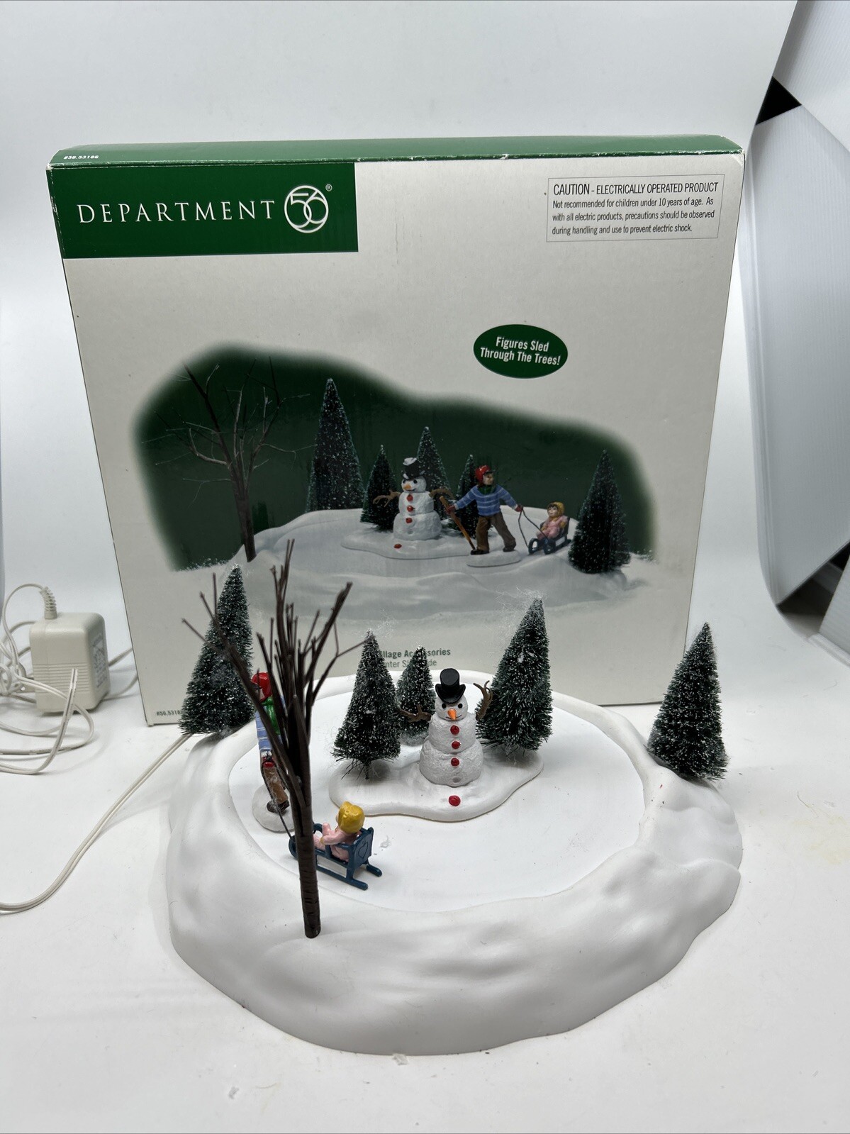 Department 56 Villaggio In Resina Con Luci LED, Multicolore, Articolo Da Collezione