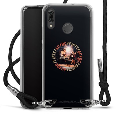 DeinDesign Handykette Huawei P Smart 2019 POWER UP LIVE EMBLEM ACDC
